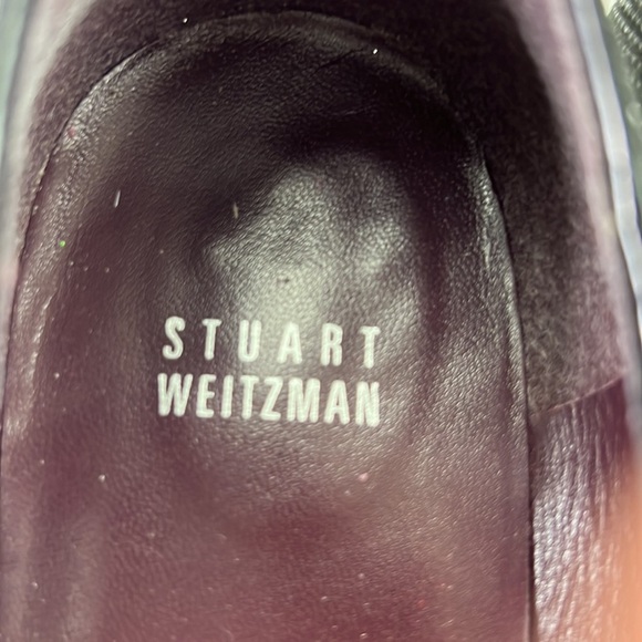Stuart Weizman black loafers with sparkle - Picture 6 of 10